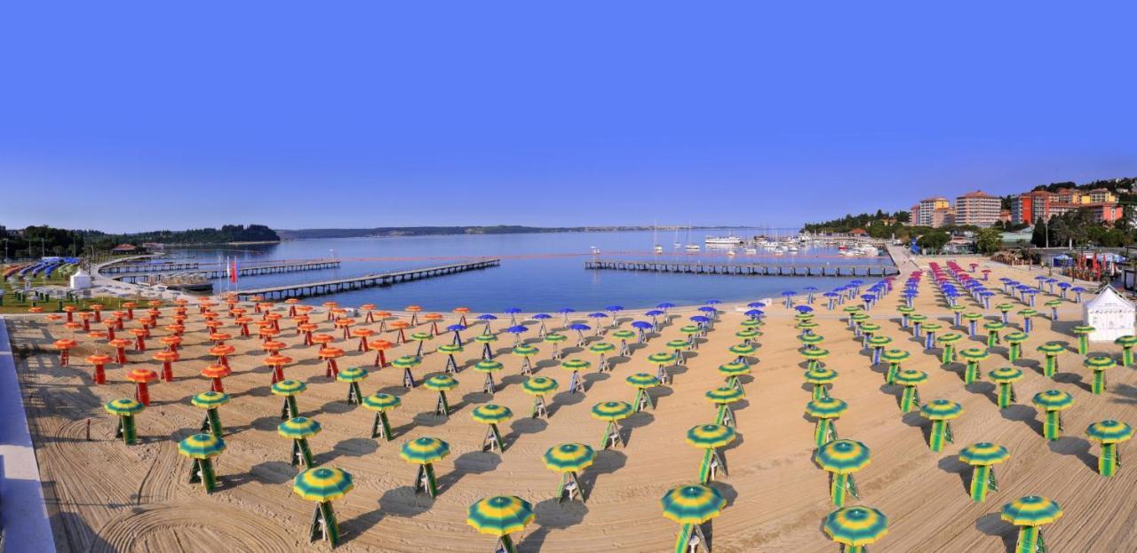 Apartment With Seaview And Garden For 6 Portoroz Luaran gambar